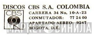Discos CBS, S.A., Colombia - Винил CD и Кассеты лейбла Discos CBS, S.A., Colombia на сайте МаркетВинила