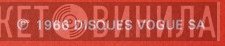 Disques Vogue SA - Винил CD и Кассеты лейбла Disques Vogue SA на сайте МаркетВинила