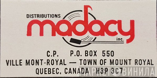 Distributions Madacy Inc. - Винил CD и Кассеты лейбла Distributions Madacy Inc. на сайте МаркетВинила