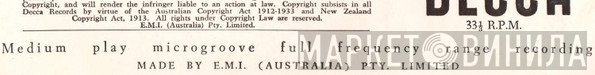 E.M.I. (Australia) Pty. Limited - Винил CD и Кассеты лейбла E.M.I. (Australia) Pty. Limited на сайте МаркетВинила