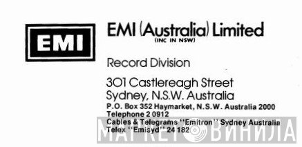 EMI (Australia) Limited - Винил CD и Кассеты лейбла EMI (Australia) Limited на сайте МаркетВинила