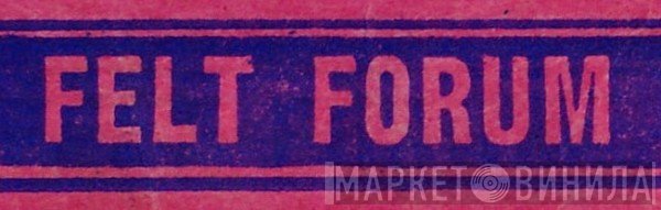 Felt Forum - Винил CD и Кассеты лейбла Felt Forum на сайте МаркетВинила
