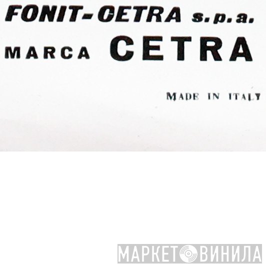 Fonit Cetra S.p.A. - Винил CD и Кассеты лейбла Fonit Cetra S.p.A. на сайте МаркетВинила