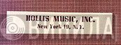Hollis Music, Inc. - Винил CD и Кассеты лейбла Hollis Music, Inc. на сайте МаркетВинила