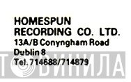 Homespun Recording Co. Ltd. - Винил CD и Кассеты лейбла Homespun Recording Co. Ltd. на сайте МаркетВинила
