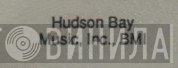 Hudson Bay Music Inc. - Винил CD и Кассеты лейбла Hudson Bay Music Inc. на сайте МаркетВинила