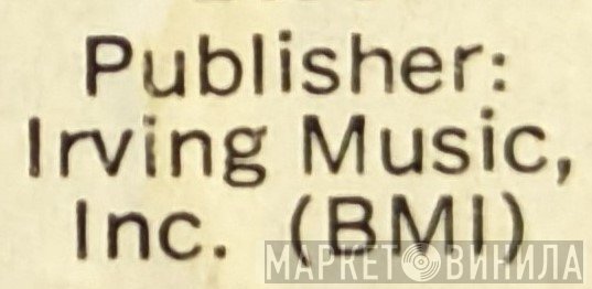 Irving Music, Inc. - Винил CD и Кассеты лейбла Irving Music, Inc. на сайте МаркетВинила