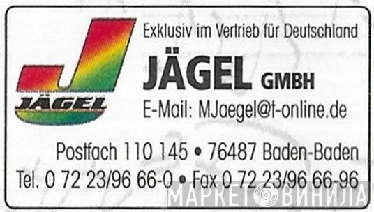 Jägel GmbH - Винил CD и Кассеты лейбла Jägel GmbH на сайте МаркетВинила