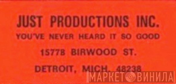 Just Productions, Inc. - Винил CD и Кассеты лейбла Just Productions, Inc. на сайте МаркетВинила