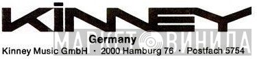 Kinney Music GmbH - Винил CD и Кассеты лейбла Kinney Music GmbH на сайте МаркетВинила