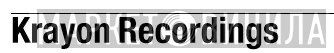 Krayon Recordings - Винил CD и Кассеты лейбла Krayon Recordings на сайте МаркетВинила