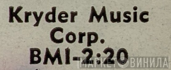 Kryder Music Corp. - Винил CD и Кассеты лейбла Kryder Music Corp. на сайте МаркетВинила