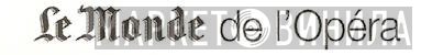 Le Monde De L'Opéra - Винил CD и Кассеты лейбла Le Monde De L'Opéra на сайте МаркетВинила
