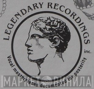 Legendary Recordings - Винил CD и Кассеты лейбла Legendary Recordings на сайте МаркетВинила