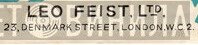 Leo Feist Ltd. - Винил CD и Кассеты лейбла Leo Feist Ltd. на сайте МаркетВинила