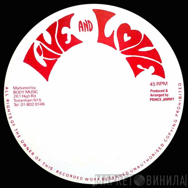 Live And Love - Винил CD и Кассеты лейбла Live And Love на сайте МаркетВинила