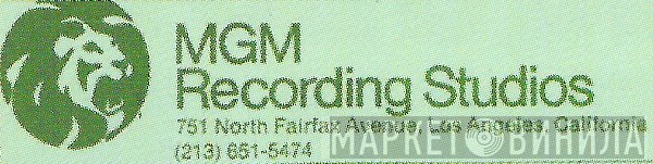 MGM Recording Studios - Винил CD и Кассеты лейбла MGM Recording Studios на сайте МаркетВинила