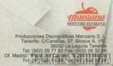 Manzana Producciones Discográficas, S.L. - Винил CD и Кассеты лейбла Manzana Producciones Discográficas, S.L. на сайте МаркетВинила