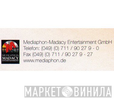 Mediaphon-Madacy Entertainment GmbH - Винил CD и Кассеты лейбла Mediaphon-Madacy Entertainment GmbH на сайте МаркетВинила