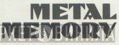 Metal Memory Records - Винил CD и Кассеты лейбла Metal Memory Records на сайте МаркетВинила