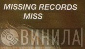 Missing Records  - Винил CD и Кассеты лейбла Missing Records (6) на сайте МаркетВинила