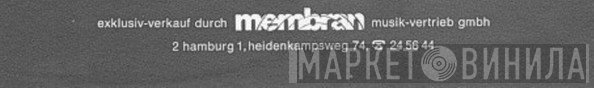 Musik-Vertrieb Membran GmbH - Винил CD и Кассеты лейбла Musik-Vertrieb Membran GmbH на сайте МаркетВинила