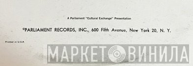 Parliament Records, Inc. - Винил CD и Кассеты лейбла Parliament Records, Inc. на сайте МаркетВинила