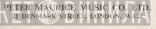Peter Maurice Music Co. Ltd. - Винил CD и Кассеты лейбла Peter Maurice Music Co. Ltd. на сайте МаркетВинила