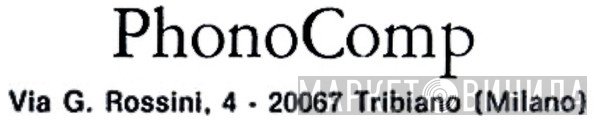 PhonoComp - Винил CD и Кассеты лейбла PhonoComp на сайте МаркетВинила