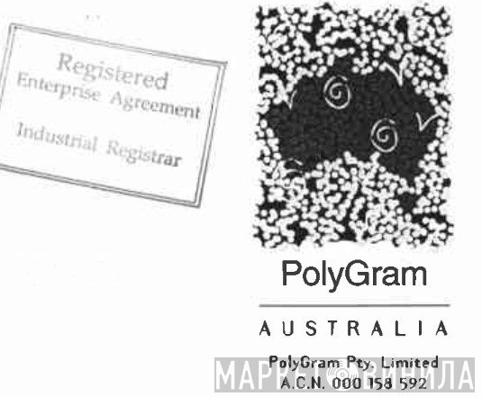 PolyGram Pty. Limited - Винил CD и Кассеты лейбла PolyGram Pty. Limited на сайте МаркетВинила