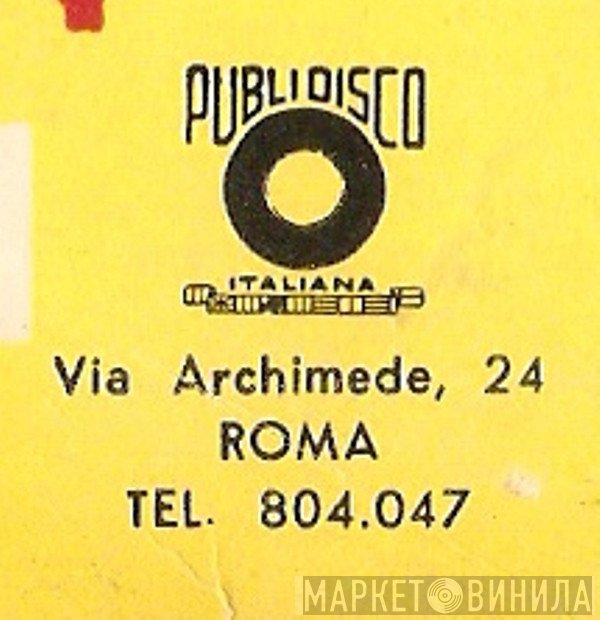 Publidisco Italiana - Винил CD и Кассеты лейбла Publidisco Italiana на сайте МаркетВинила