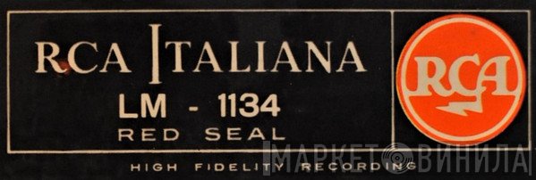 RCA Italiana Red Seal - Винил CD и Кассеты лейбла RCA Italiana Red Seal на сайте МаркетВинила