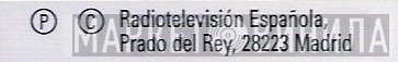 Radiotelevisión Española - Винил CD и Кассеты лейбла Radiotelevisión Española на сайте МаркетВинила
