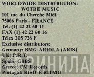 Riso E Ritmo - Винил CD и Кассеты лейбла Riso E Ritmo на сайте МаркетВинила