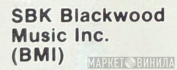 SBK Blackwood Music Inc. - Винил CD и Кассеты лейбла SBK Blackwood Music Inc. на сайте МаркетВинила