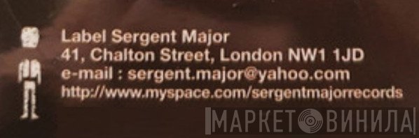Sergent Major - Винил CD и Кассеты лейбла Sergent Major на сайте МаркетВинила