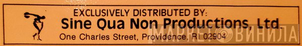Sine Qua Non Productions, Ltd. - Винил CD и Кассеты лейбла Sine Qua Non Productions, Ltd. на сайте МаркетВинила