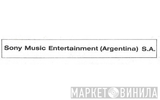 Sony Music Entertainment (Argentina) S.A. - Винил CD и Кассеты лейбла Sony Music Entertainment (Argentina) S.A. на сайте МаркетВинила