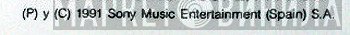Sony Music Entertainment (Spain) S.A. - Винил CD и Кассеты лейбла Sony Music Entertainment (Spain) S.A. на сайте МаркетВинила