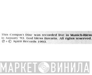 Spirit Records  - Винил CD и Кассеты лейбла Spirit Records (13) на сайте МаркетВинила