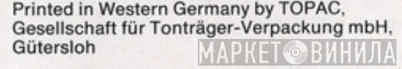 TOPAC Gesellschaft für Tonträger-Verpackung mbH - Винил CD и Кассеты лейбла TOPAC Gesellschaft für Tonträger-Verpackung mbH на сайте МаркетВинила