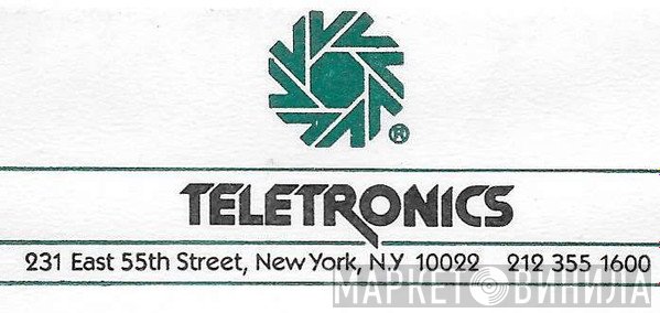 Teletronics - Винил CD и Кассеты лейбла Teletronics на сайте МаркетВинила