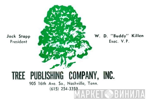 Tree Publishing Co., Inc. - Винил CD и Кассеты лейбла Tree Publishing Co., Inc. на сайте МаркетВинила