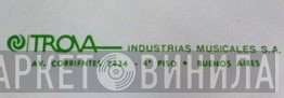 Trova Industrias Musicales S.A. - Винил CD и Кассеты лейбла Trova Industrias Musicales S.A. на сайте МаркетВинила