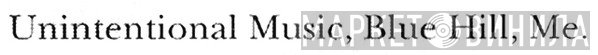 Unintentional Music - Винил CD и Кассеты лейбла Unintentional Music на сайте МаркетВинила