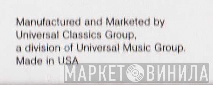Universal Classics Group - Винил CD и Кассеты лейбла Universal Classics Group на сайте МаркетВинила