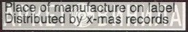 X-Mas Records  - Винил CD и Кассеты лейбла X-Mas Records (2) на сайте МаркетВинила