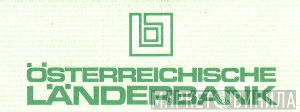 Österreichische Länderbank - Винил CD и Кассеты лейбла Österreichische Länderbank на сайте МаркетВинила